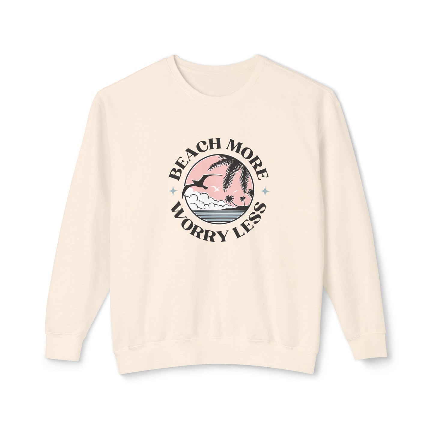 beach more, worry less