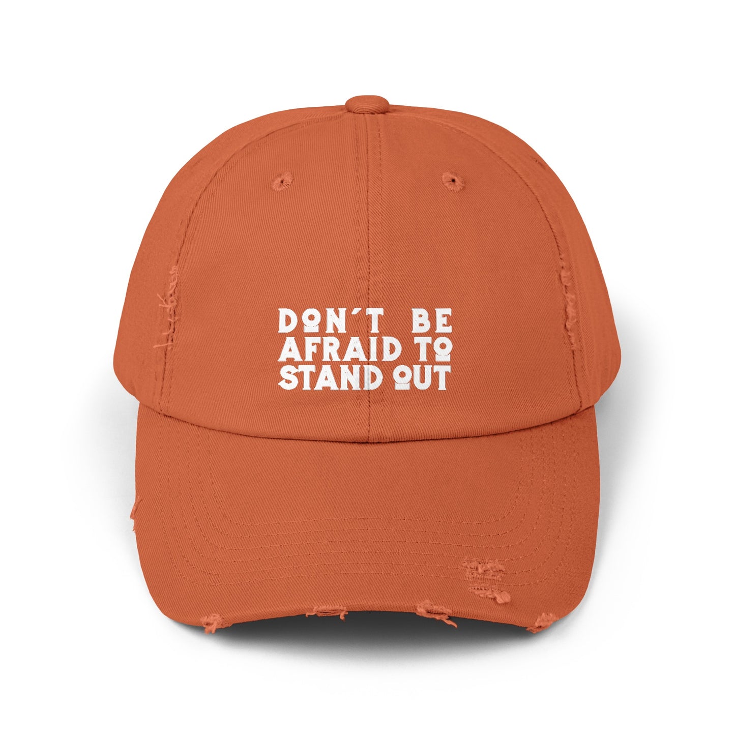 don't be afraid to stand out