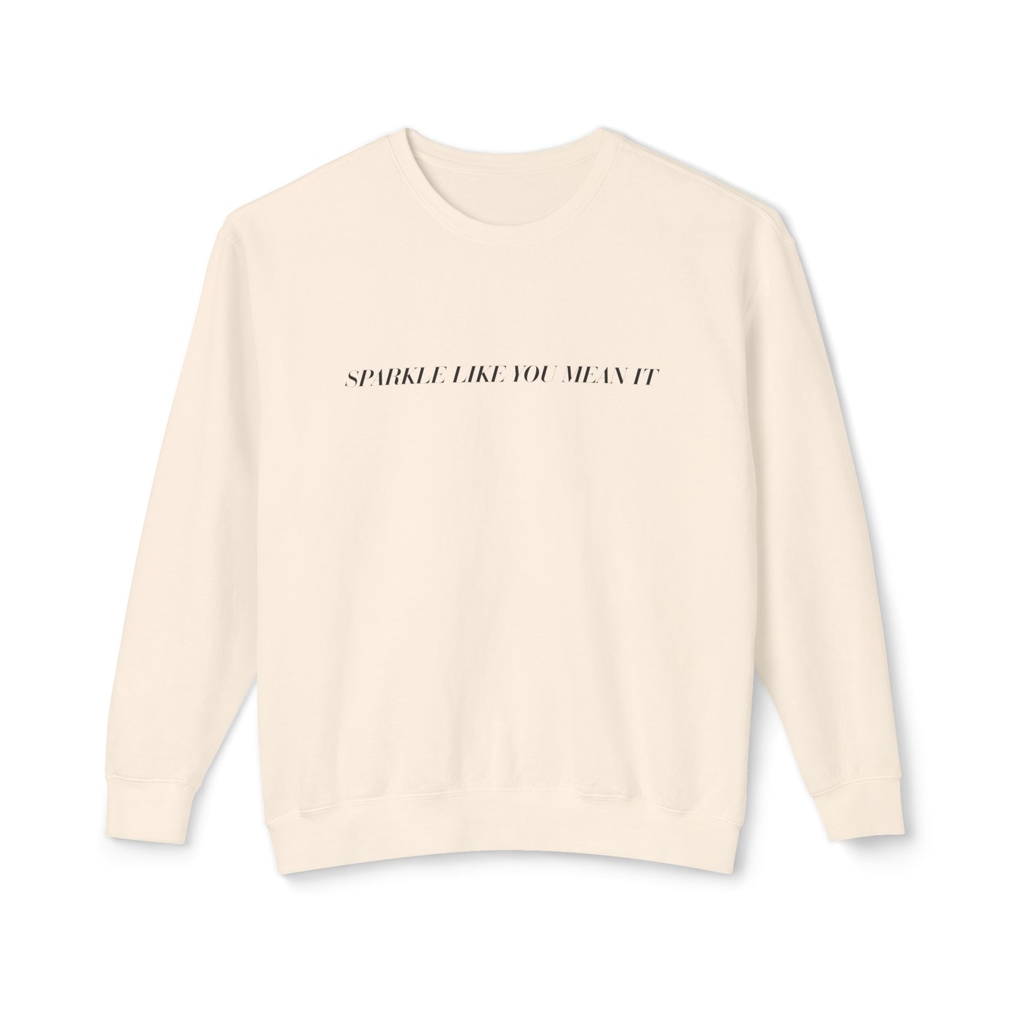 sparkle like you mean it