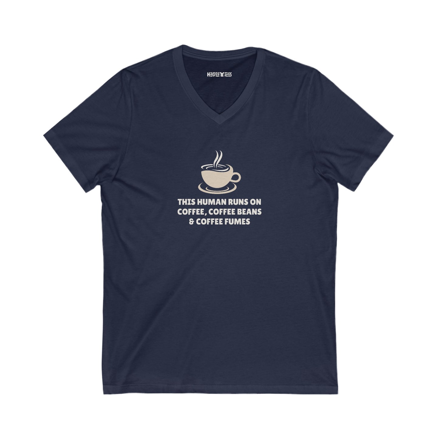 this human runs on coffee, coffee beans & coffee fumes