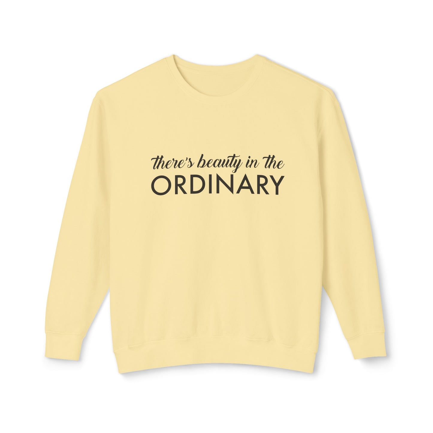 there's beauty in the ordinary