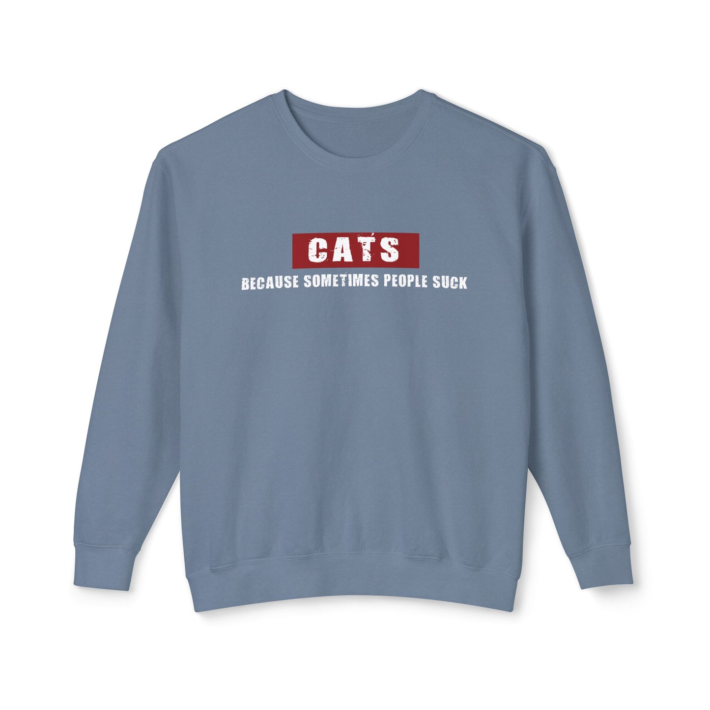 cats. because sometimes people suck