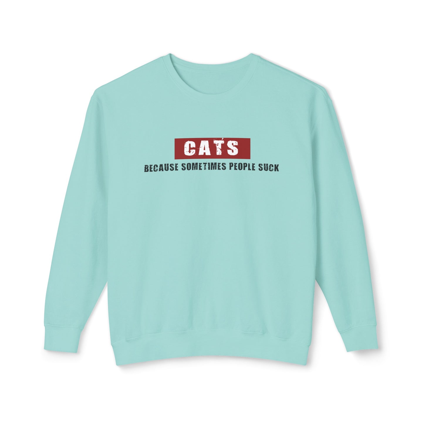 cats. because sometimes people suck