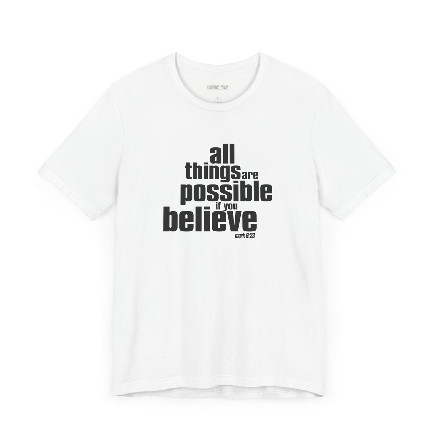 all things are possible if you believe