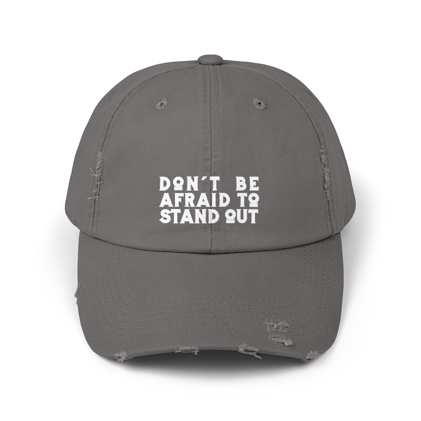 don't be afraid to stand out