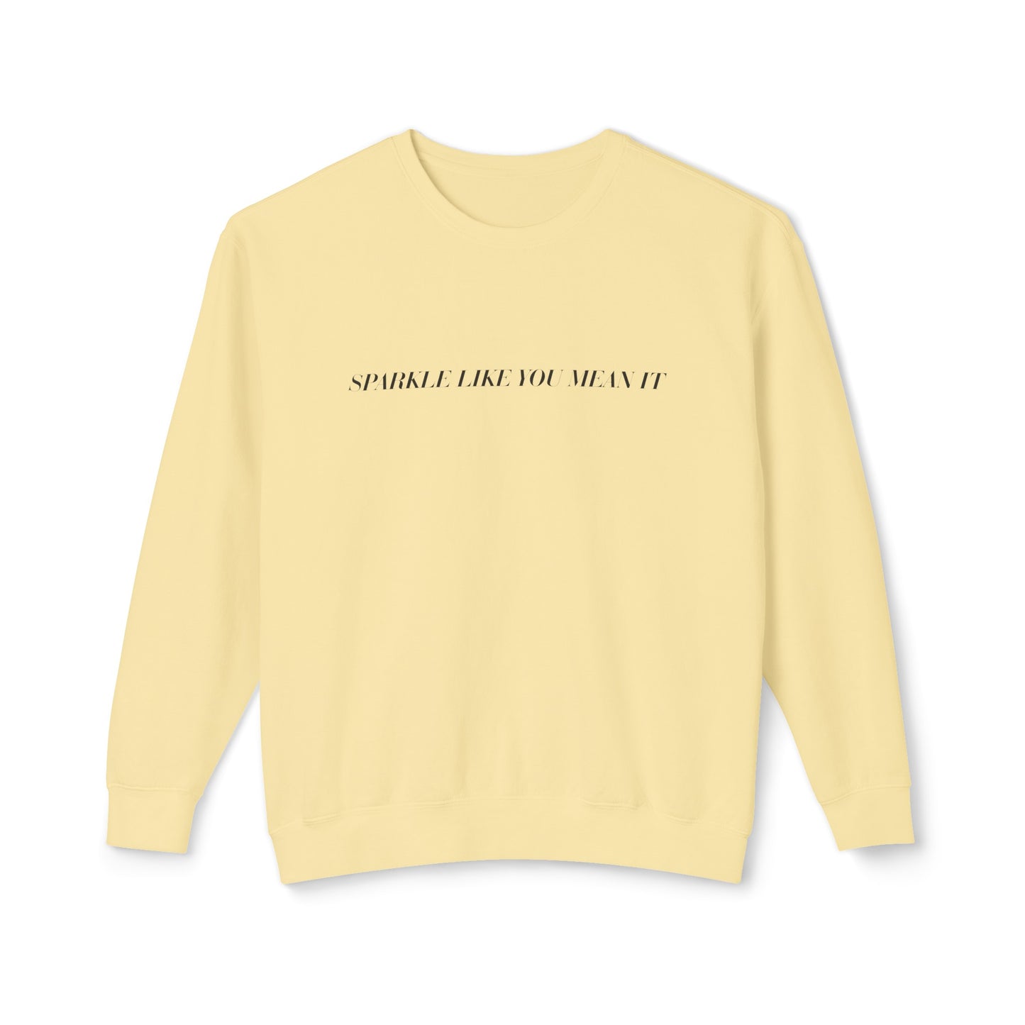 sparkle like you mean it