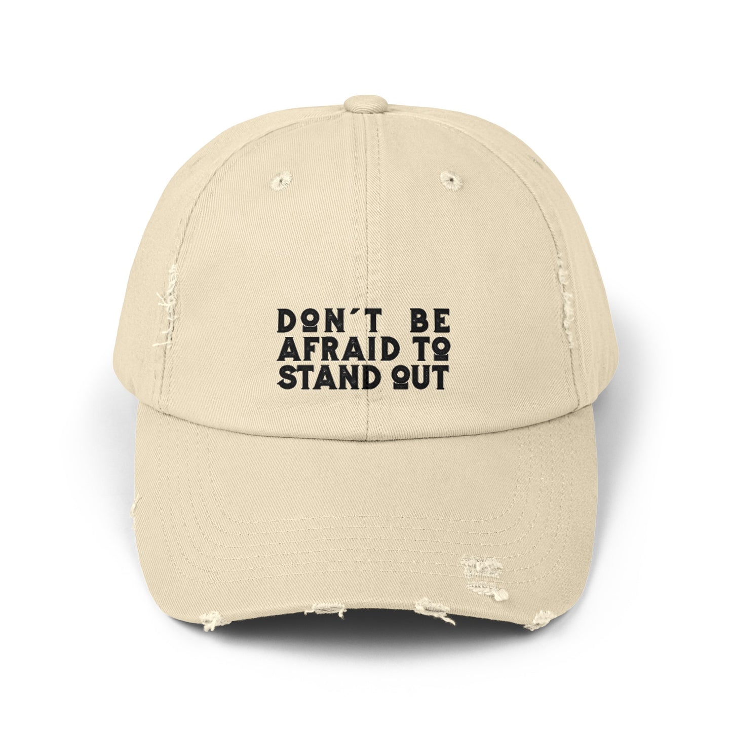 don't be afraid to stand out