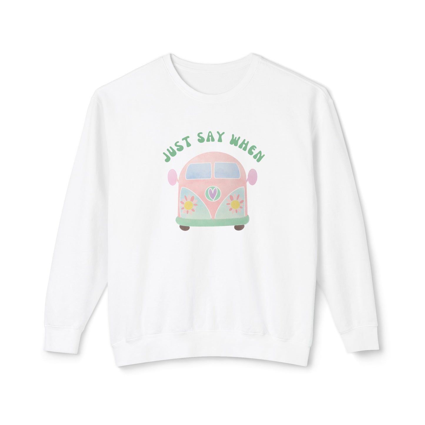 just say when