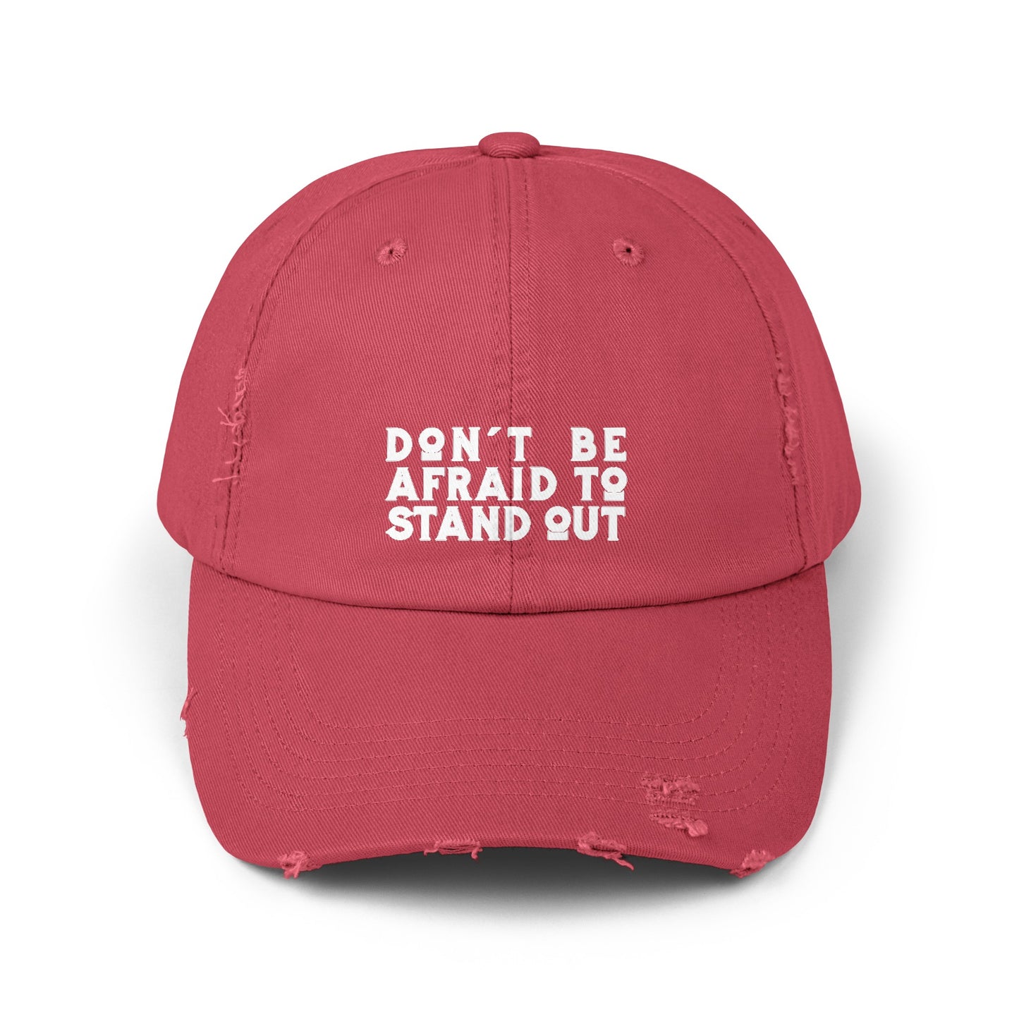 don't be afraid to stand out