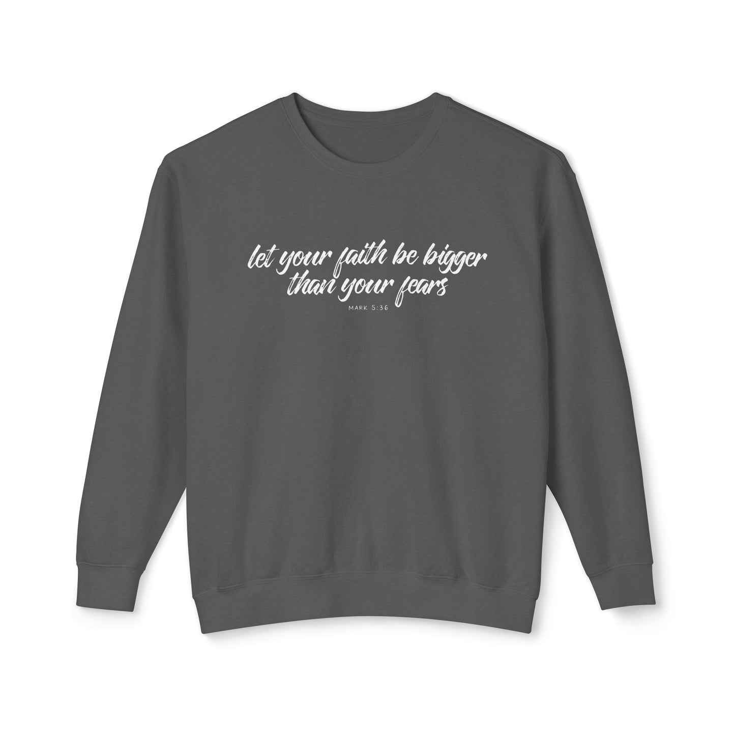 let your faith be bigger than your fears