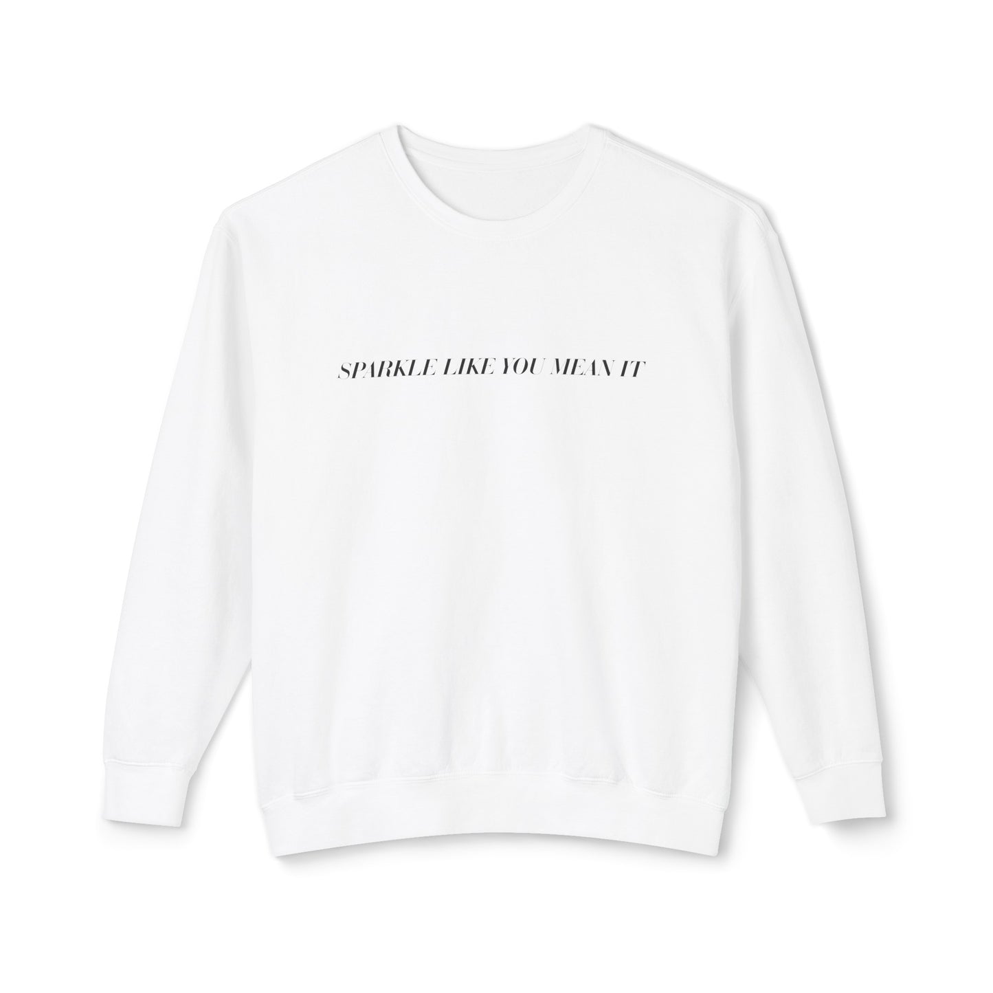 sparkle like you mean it