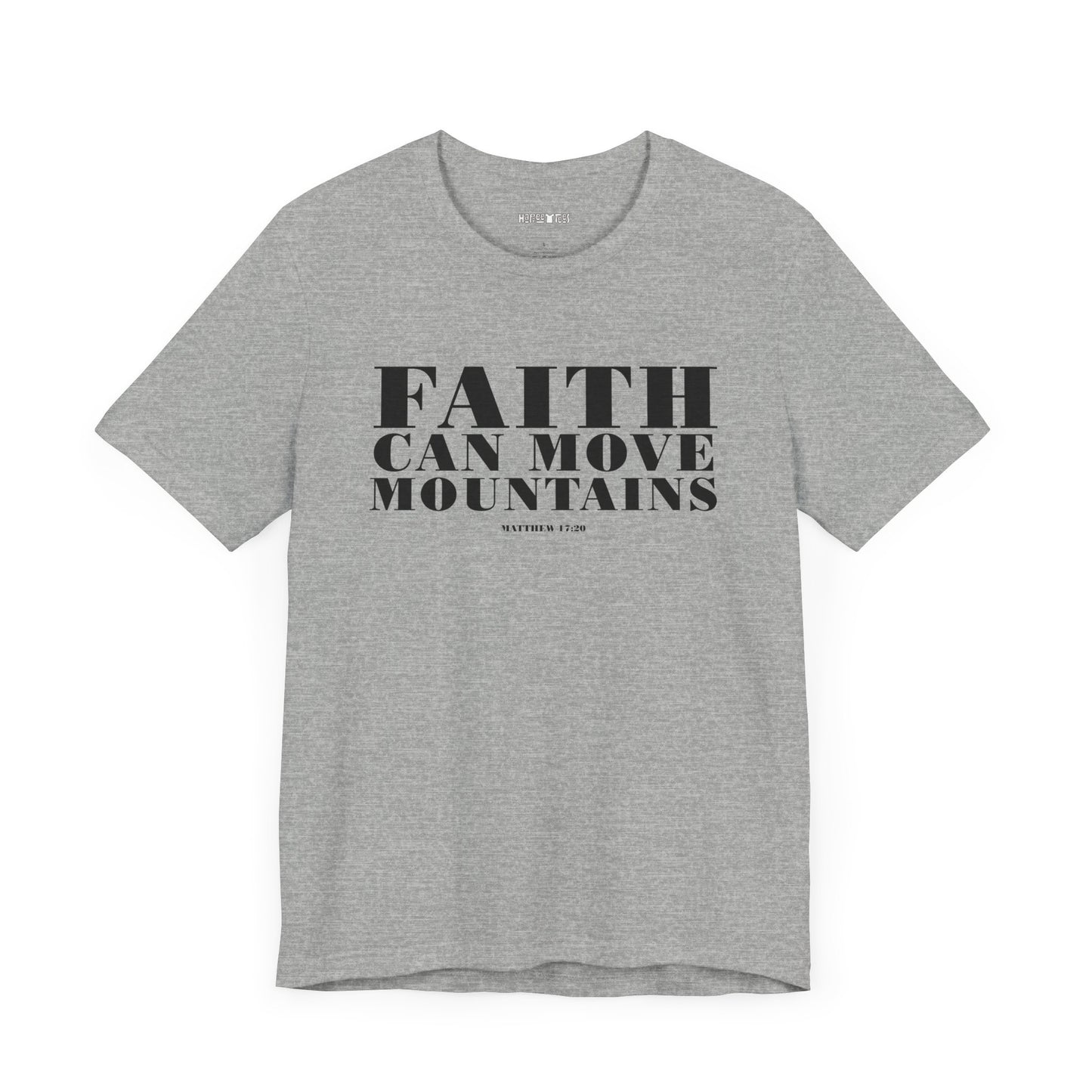 faith can move mountains