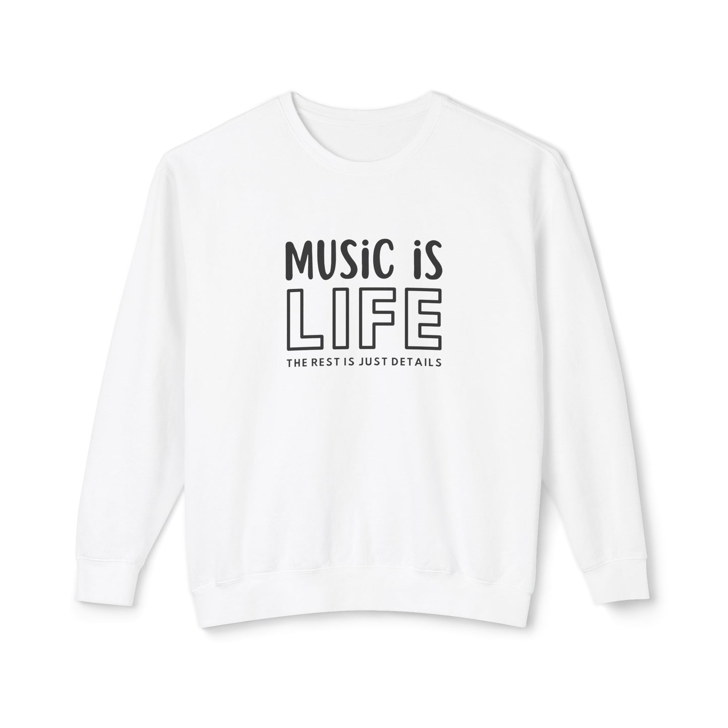 music is life, the rest is just details