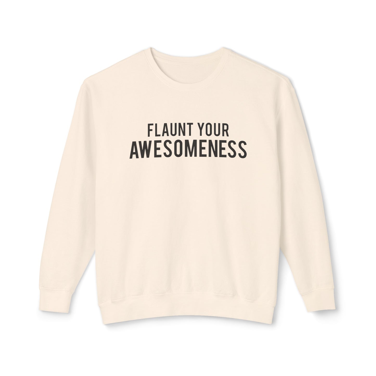 flaunt your awesomeness