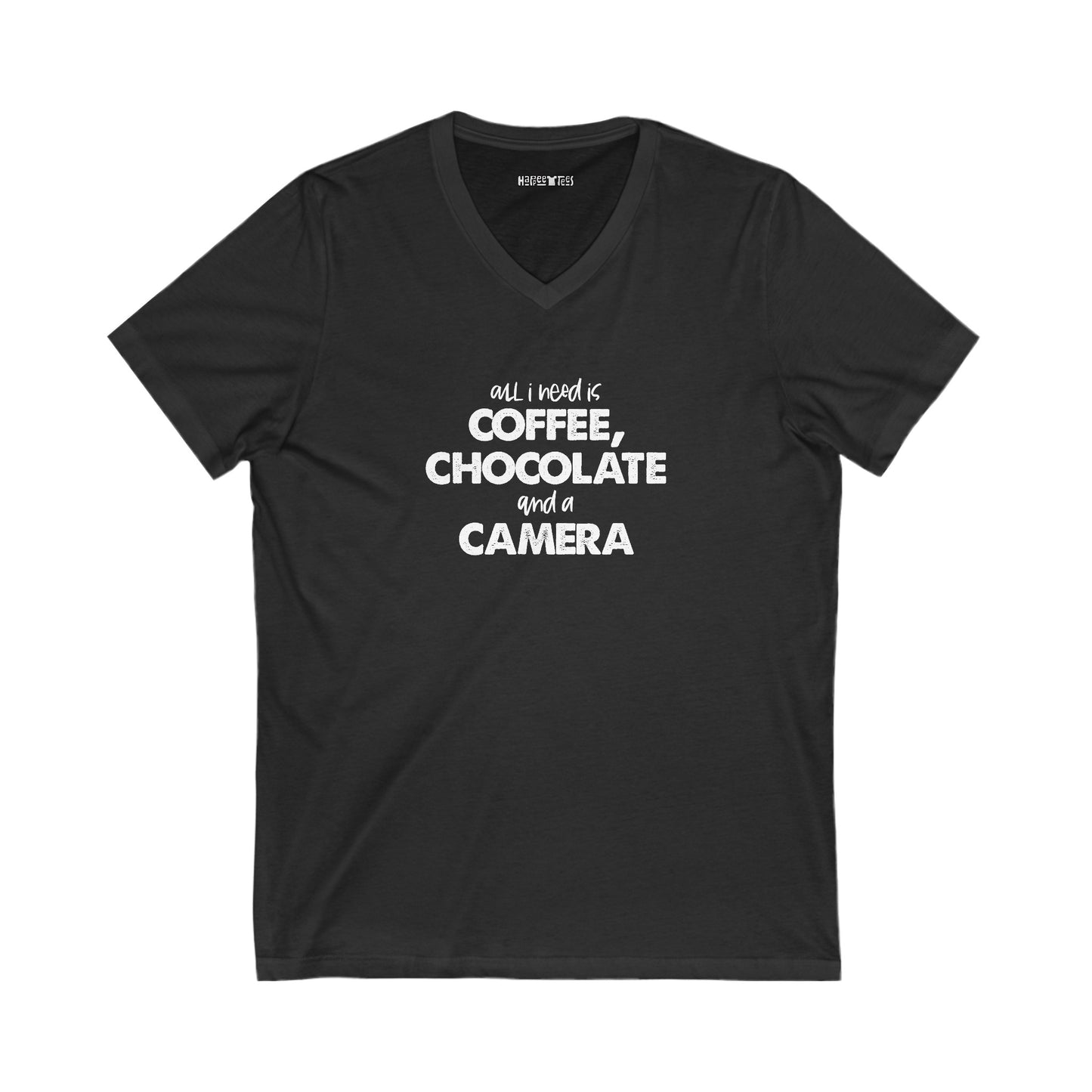 all i need is coffee, chocolate and a camera