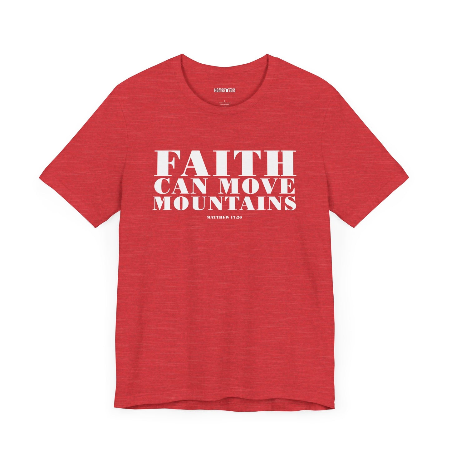 faith can move mountains