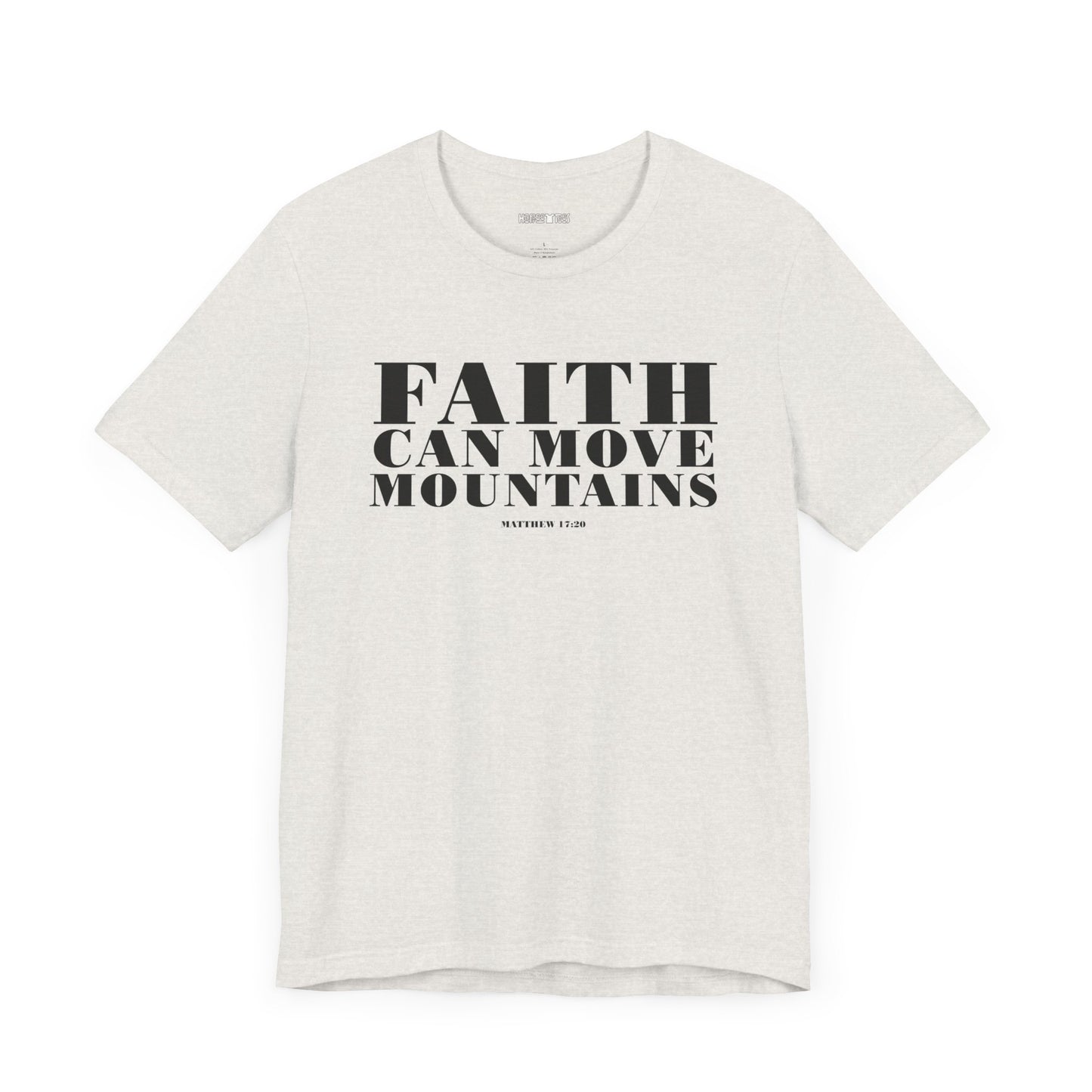 faith can move mountains