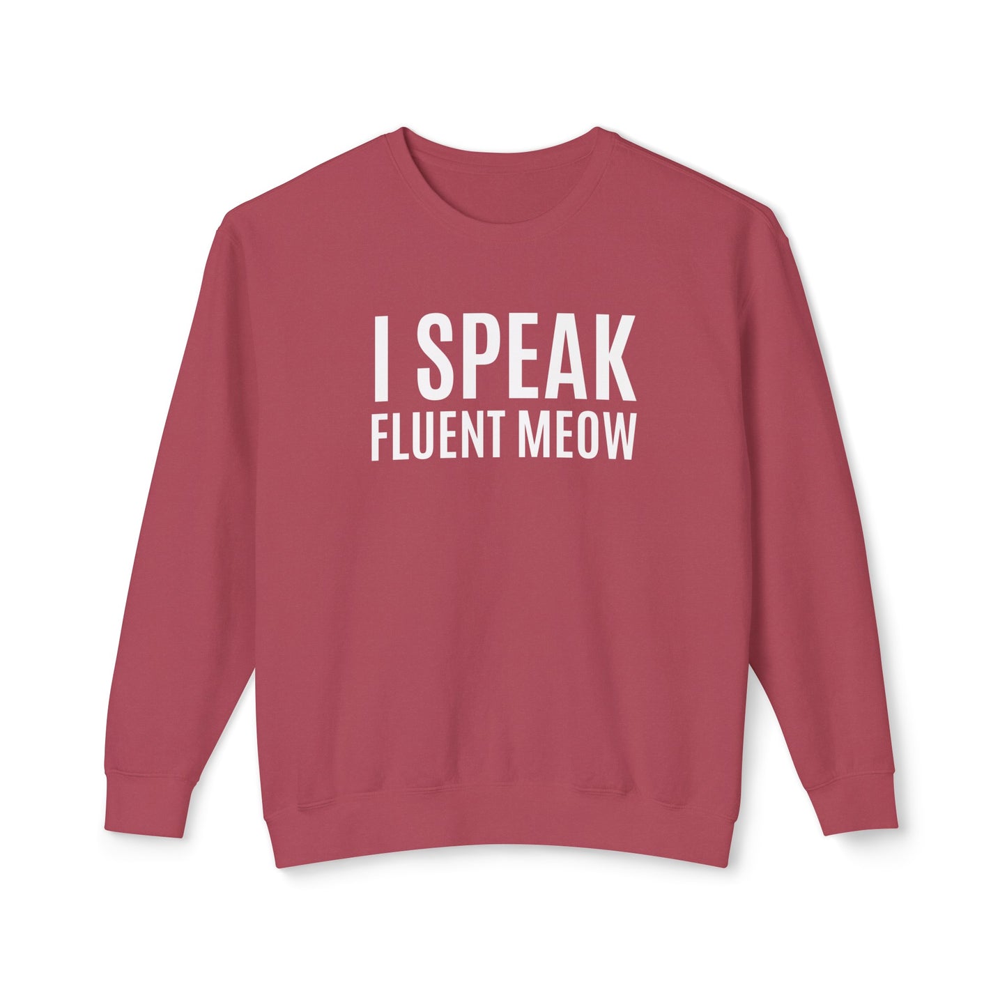 i speak fluent meow