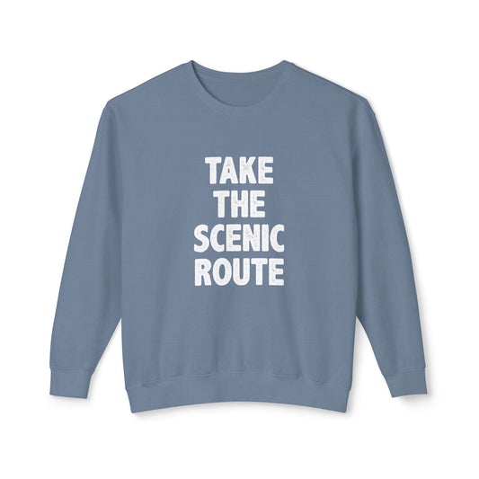 take the scenic route