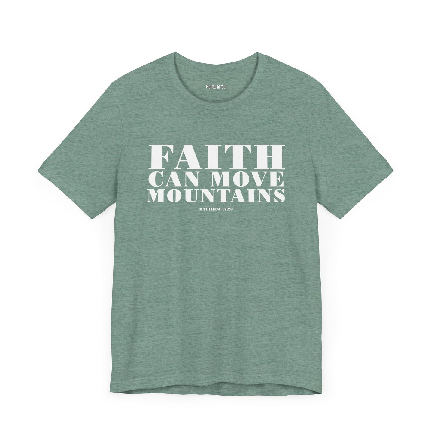 faith can move mountains