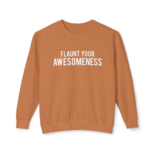 flaunt your awesomeness