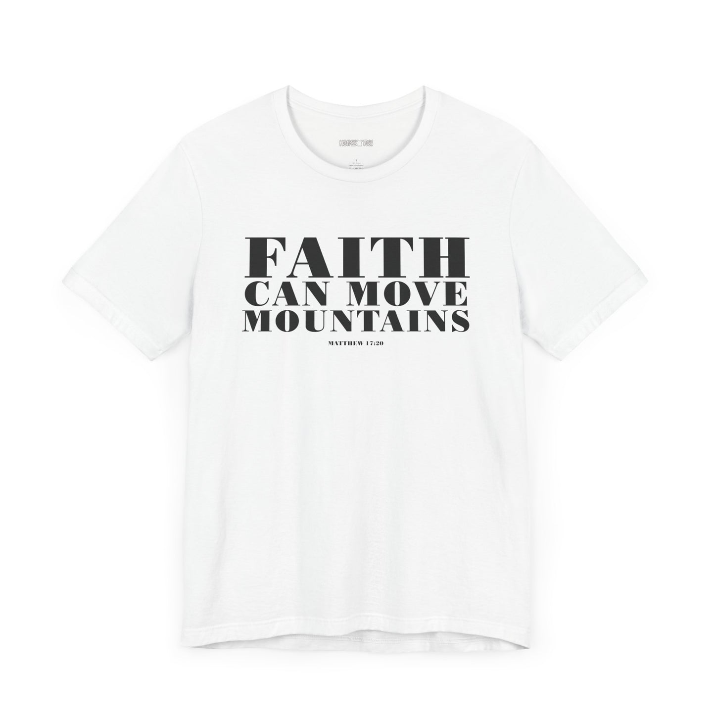 faith can move mountains