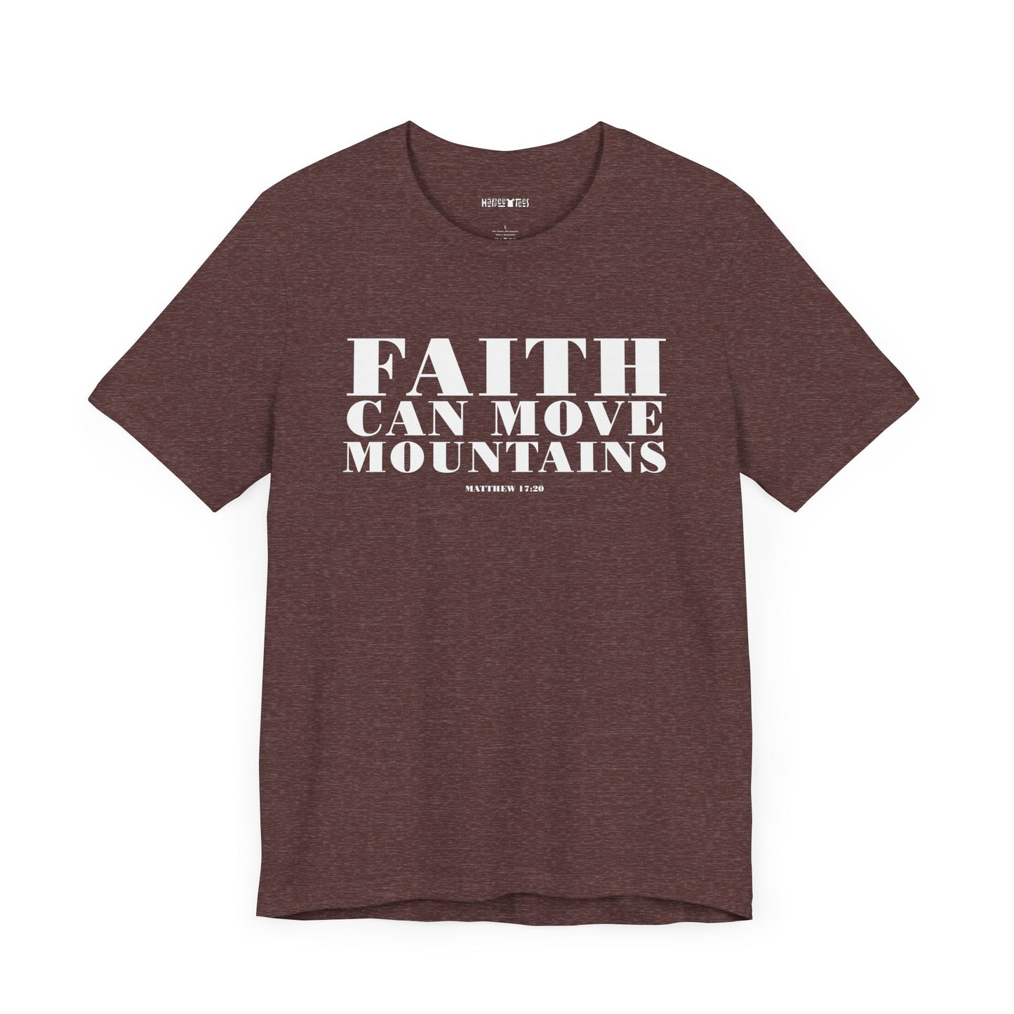 faith can move mountains